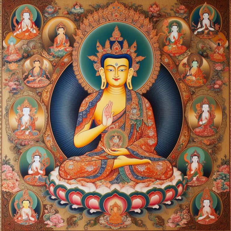 तिब्बती थंगका पेंटिंग